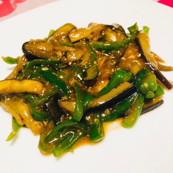 肉なし!麻婆ピーマン茄子